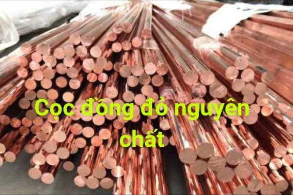 CỌC TIẾP ĐỊA ĐỒNG ĐỎ NGUYÊN ĐỒNG
