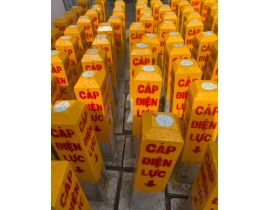 Cột mốc báo hiệu cáp điện lực