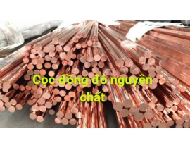 CỌC TIẾP ĐỊA ĐỒNG ĐỎ NGUYÊN ĐỒNG